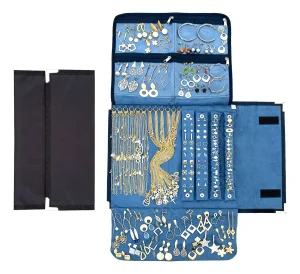 Capa Kit 20 a 100 Peças Semi Joias + Mostruário Folheado A Ouro E Prata, venha ser uma revendedora Portfólio VF Gestão