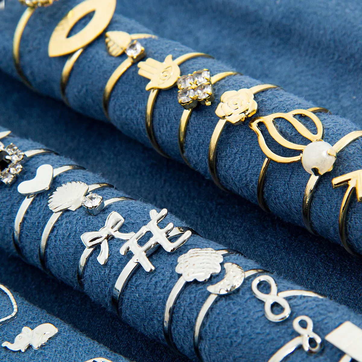 Capa Kit 20 a 100 Peças Semi Joias + Mostruário Folheado A Ouro E Prata, venha ser uma revendedora