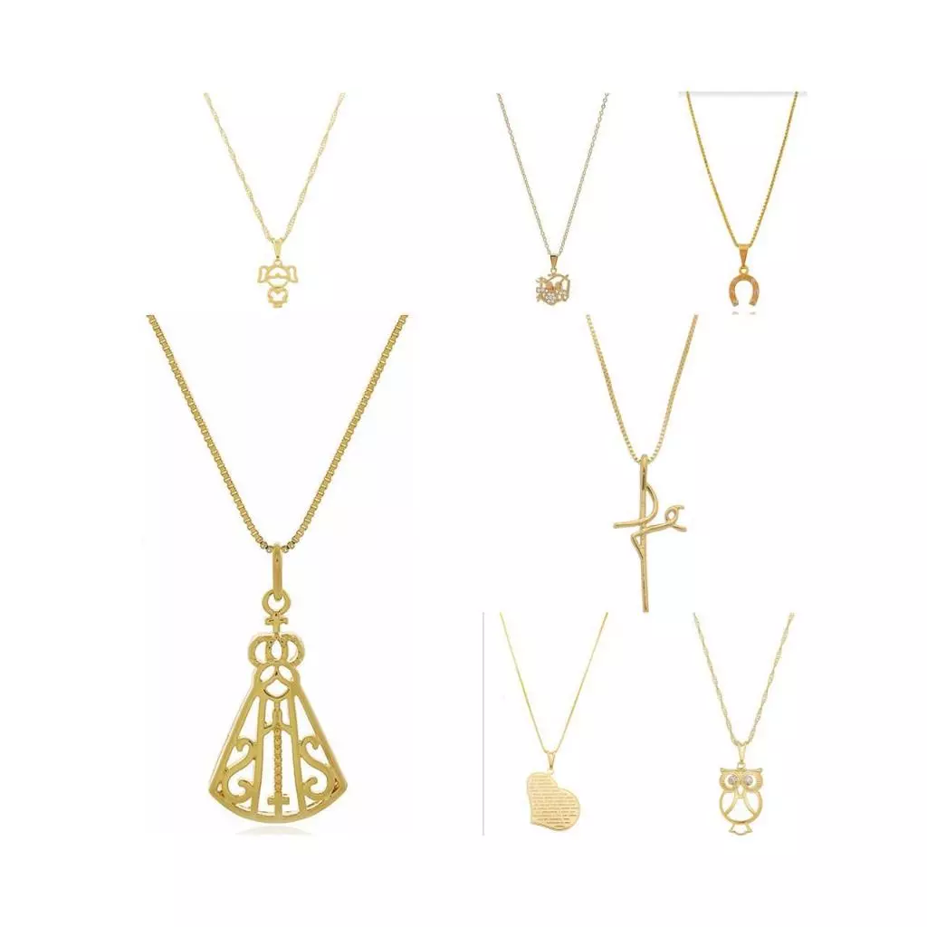 Kit Bijuterias Resistentes 90 Peças com Mostruário para Revenda - Imagem 6