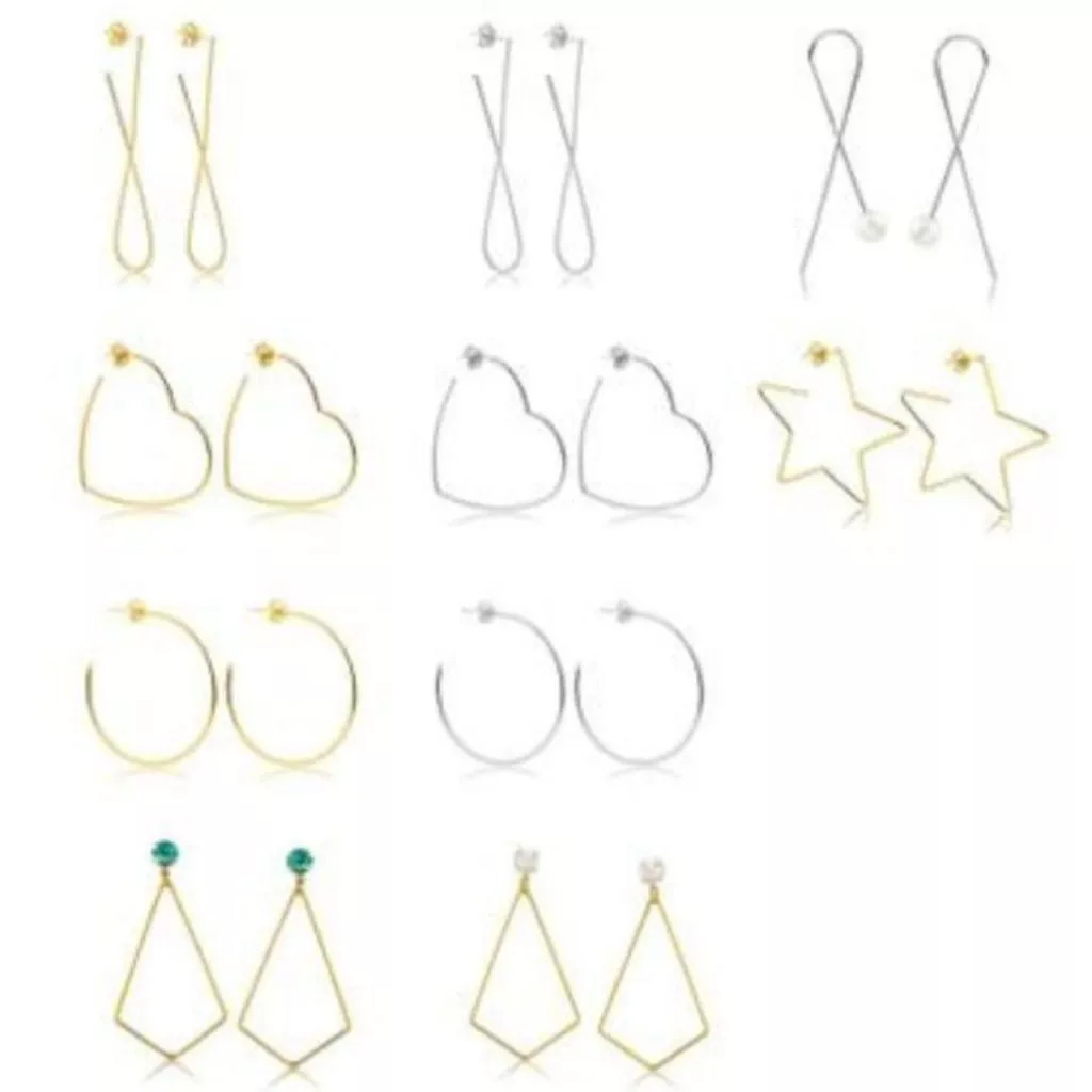 Kit Conjunto Feminino até 120 peças Bijuterias - Imagem 6