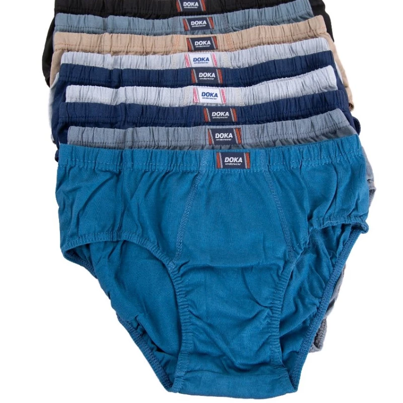 kit 10 a 30 Cuecas Adulto Tradicional 100% algodão P/M/G/GG Revenda - Imagem 4