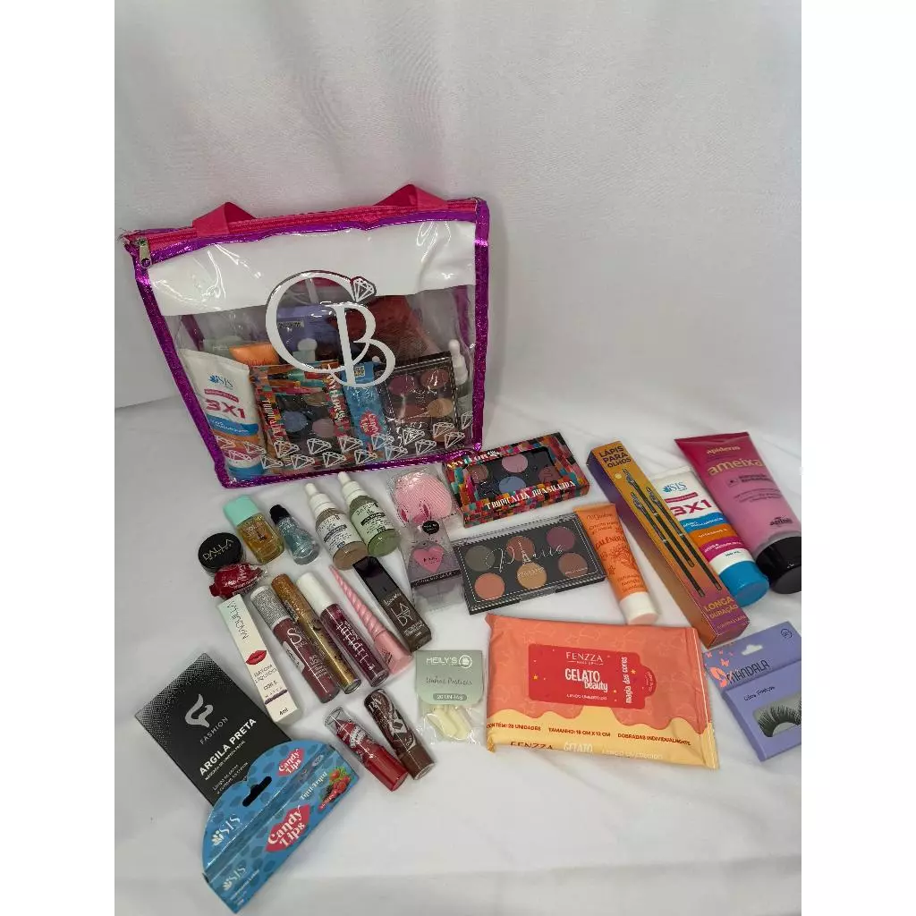 Kit Mix 30 Produtos e peças de Qualidades + Bolsa Seja Revendedora Portfólio VF Gestão