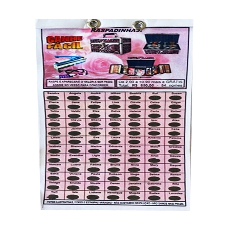 Kit Revenda de Brinco, com 84 Pares de Brincos Com Raspadinha Para Revenda - Imagem 3