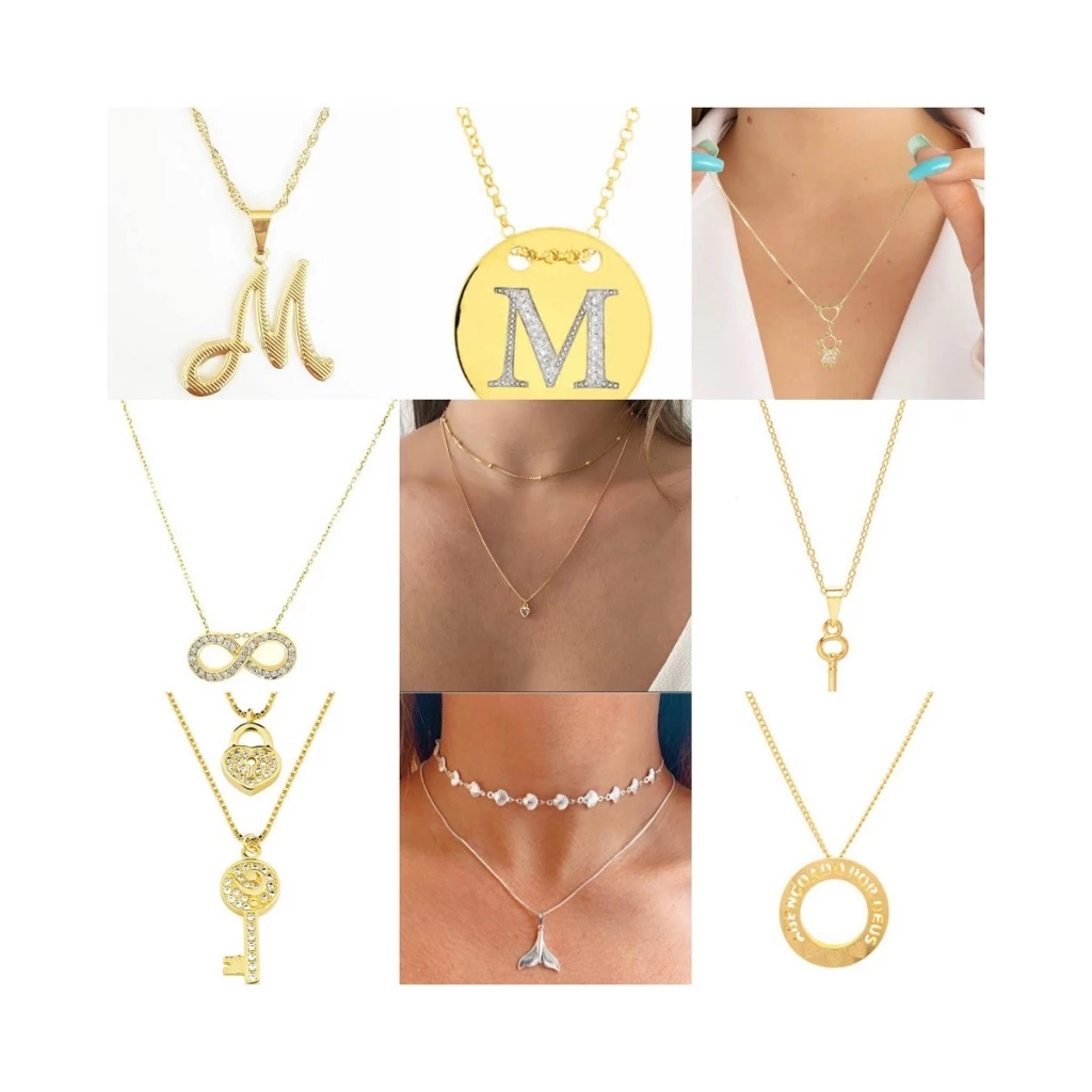 Kit com 97 Pçs de Bijuterias Resitente