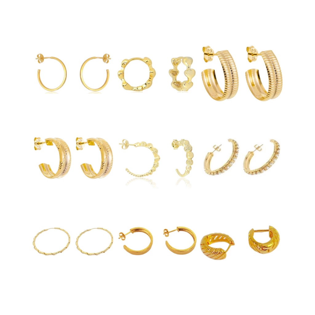 Kit com 97 Pçs de Bijuterias + Mostruário para Revender - Imagem 7