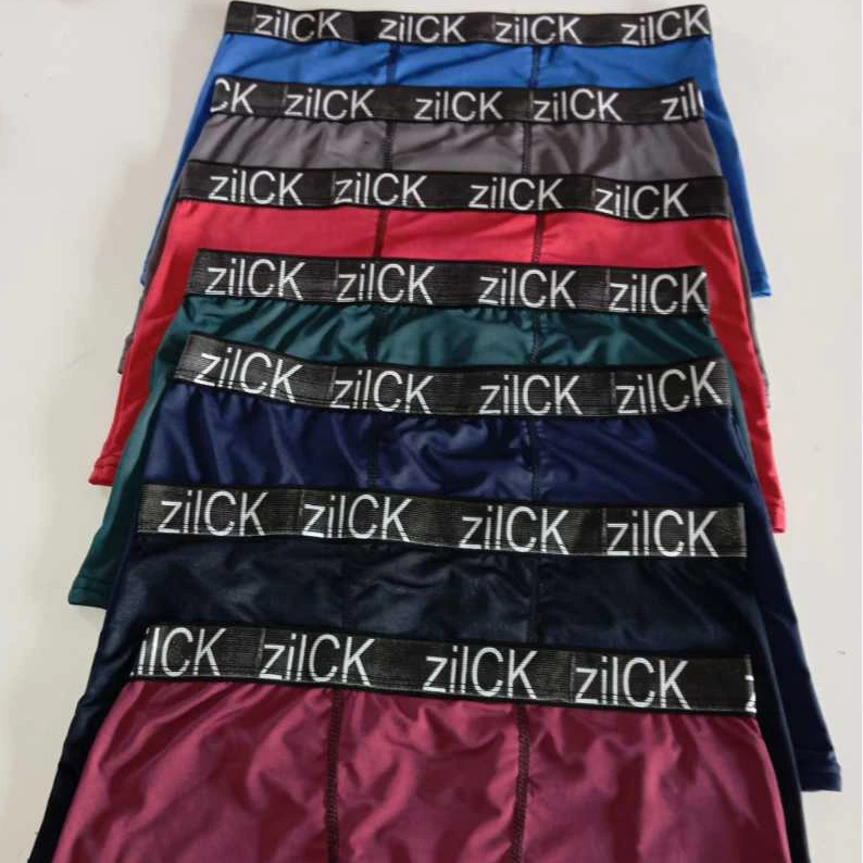 Kit com 10 Cuecas Boxer Masculina Microfibra Adulto Forro 100% Algodão Cueca Box Masculino Roupa Íntima Coeca-Revenda - Imagem 2