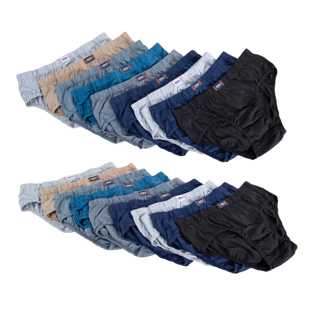 kit 10 a 30 Cuecas Adulto Tradicional 100% algodão P/M/G/GG Revenda - Imagem 8