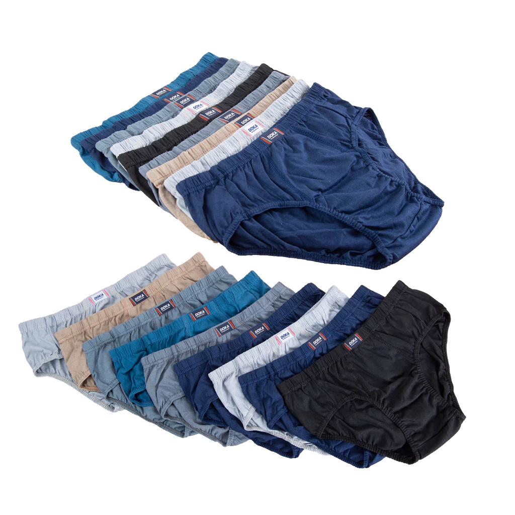 kit 10 a 30 Cuecas Adulto Tradicional 100% algodão P/M/G/GG Revenda - Imagem 6