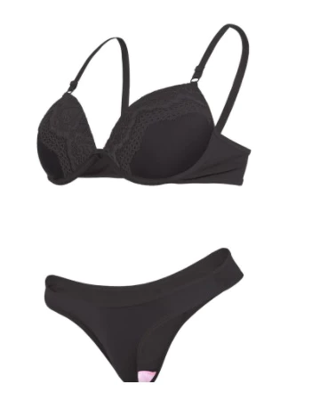 Kit 10 Conjuntos Lingerie Calcinha Com Renda Bojo P M G GG - Imagem 6