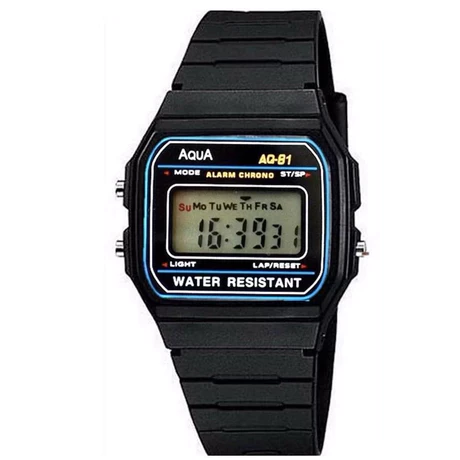 KIT 10 PCS Relógios Masculinos de Pulso Aqua AQ Digital esportivo pequeno