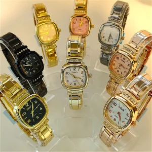 Kit 5/10 Relógio Quartzo Feminino