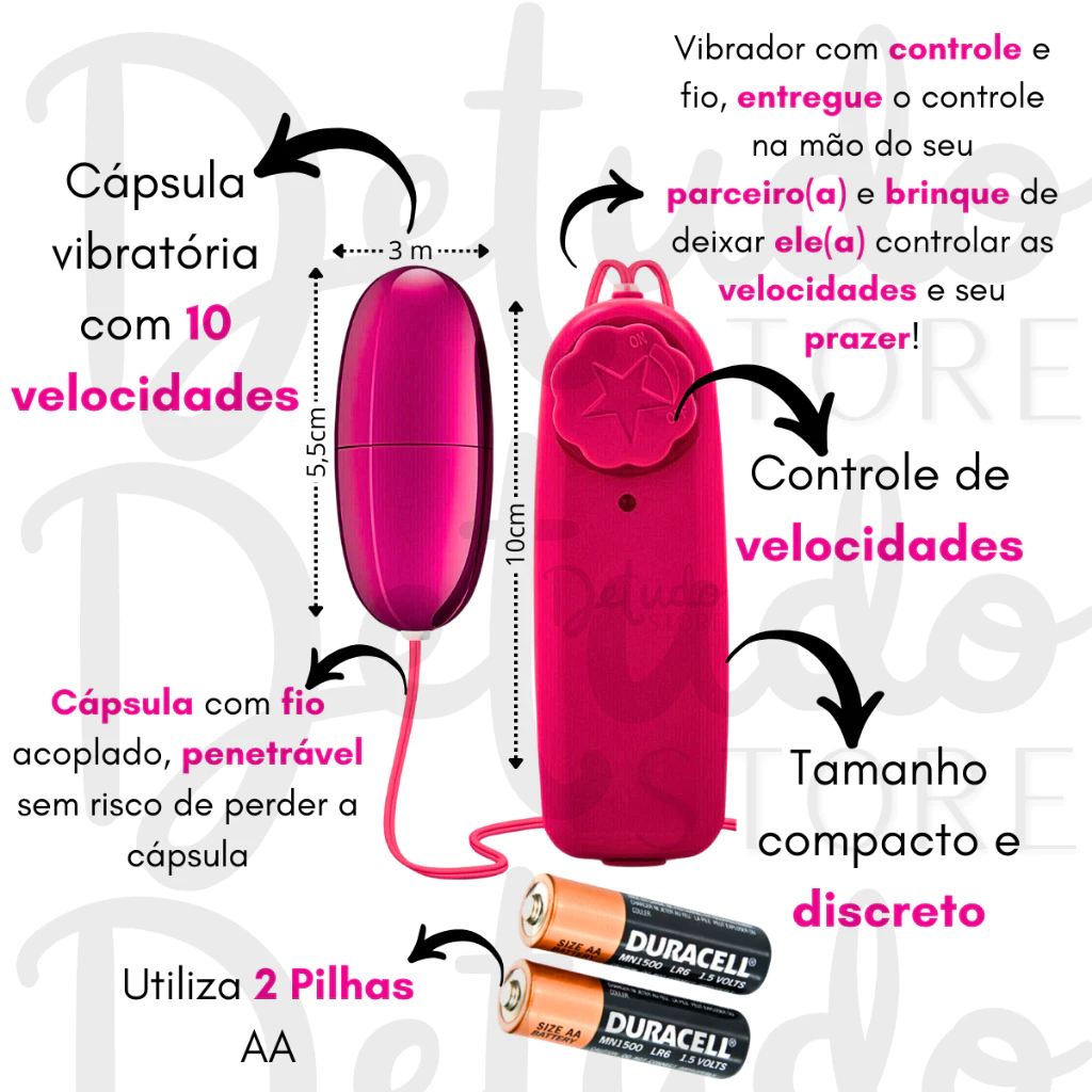 Kit Sex Shop Vibrador Golfinho Estimulador Feminino Bullet Personal Plug Anal Egg Masturbador Casal - Imagem 3