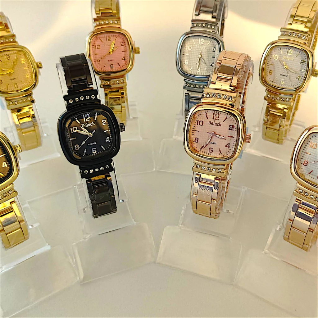 Kit 5/10 Relógio Feminino Quartzo Mental - Imagem 2